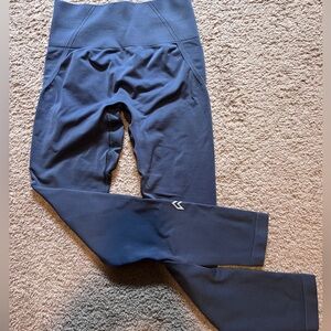 Oner Active Effortless Seamless Leggings - XS Regular Length Slate Blue